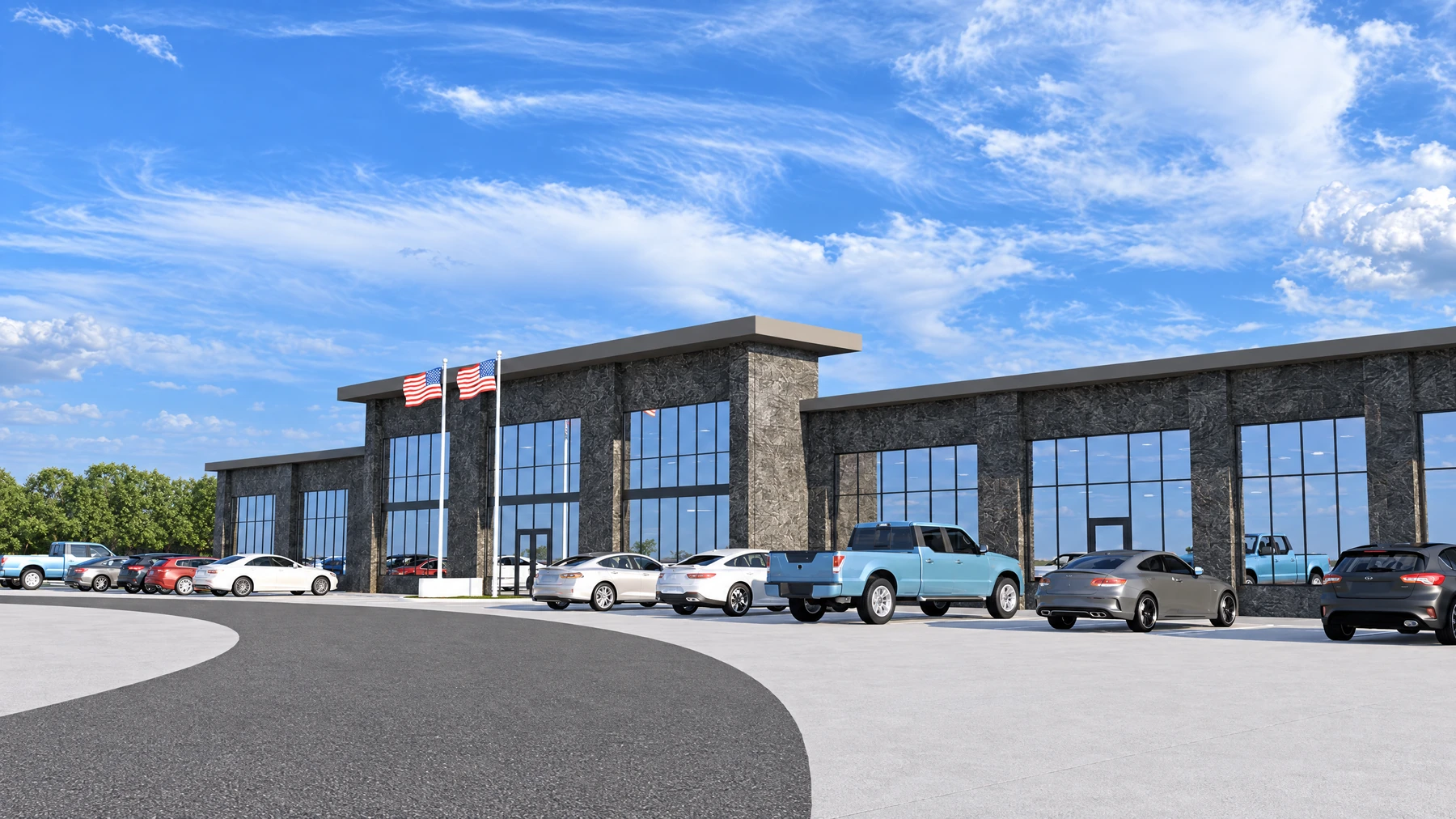 Architectural rendering of the new Discovery School of Innovation campus